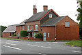 House by junction, A45 north of Willoughby