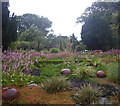 Within the walled garden at Jura House