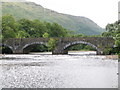 Old road bridge over the River Fyne