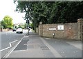 Traffic lights in Bury Road