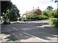 Approaching the junction of Hollybank Lane and Oak Tree Drive