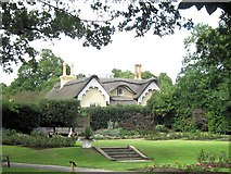 TQ1873 : The Cottage, Pembroke Lodge, Richmond Park by Chris Reynolds