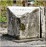 SD9600 : Mossley Boundary Stone by Gerald England
