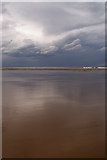 NZ6721 : Wet sand at low tide, Saltburn by the Sea by Jim Champion