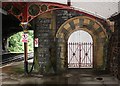 Doorway to "The Worm", Malvern Station