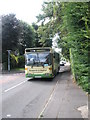 Emsworth bound 27 bus in Southleigh Road