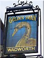 Sign for the Golden Swan