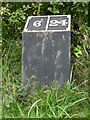 Milepost 6 on the Ashby Canal