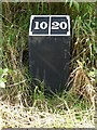 Milepost 10 on the Ashby Canal