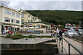 Sea front at Mawgan Porth