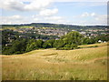 View of Sowerby Bridge from Hullen Edge Farm