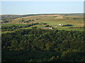 Moorland towards Slackcote Cricket Ground