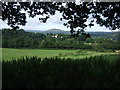 View across Gala Field Glan Conwy towards Tal y Fan