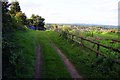 Track to Howe allotments in Windmill Lane