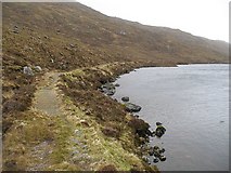 NB0711 : Path beside Loch Aiseabhat by Richard Webb