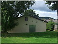 Entrance to The Scout Hut Acre Field Glan Conwy