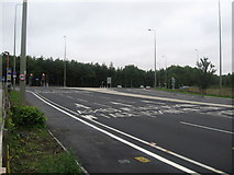 SU4891 : Road junction at Milton Heights by James Denham