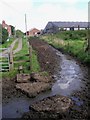 Stepping Stones over the Slurry Channel, Pinewood Farm