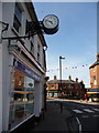 Sturminster Newton: clock on the Market Place