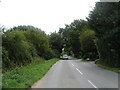 Country road leading to Shipton Green