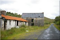B8909 : Derelict farm buildings by Steve Edge