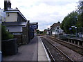 TM3863 : Building & Platform at Saxmundham Railway Station by Geographer