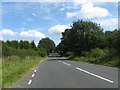 Minor road heading for Morpeth