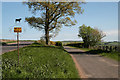 The road to West Mains Farm, Lauder