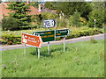 Roadsigns on the A143 Beccles Road