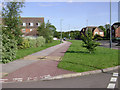 South end of Othello Avenue, Warwick Gates estate