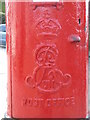 Edward VII postbox, Brecknock Road / Lady Margaret Road, NW5 - royal cipher