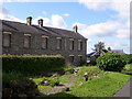 SN4120 : Disused buildings at old Carmarthen workhouse by John Duckfield
