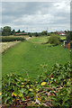 Route of the old railway line to Market Drayton