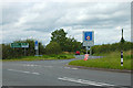 Church Lane junction on the A51