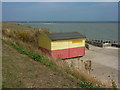 Lifeguard hut at Old Felixstowe