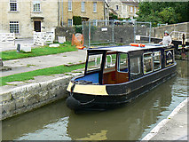 ST8260 : Canal boat on the way up the Kennet and Avon canal (5) by Brian Robert Marshall