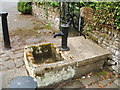 Trough and pump, Stoney Middleton