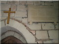 1939-1945 war memorial within St Mary, Highley