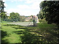 Tennis courts at Shipton Hall