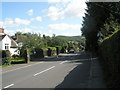 The B5477 at Church Stretton in the summer sunshine