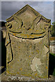 A gravestone at Greenlaw Parish Churchyard