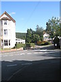 Looking from Crossways across to The Bridleways