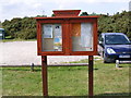 Knodishall Village Notice Board