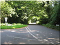 Road junction on Ashgrove Road