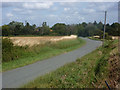 Manor Lane towards Hessett