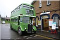 London Bus RT 604 commemorates Ewell West Station 150 years