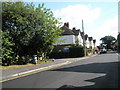 Approaching the entrance to Bridgnorth Endowed School in Cliff Road