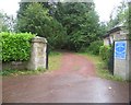 Lodge and entrance at Braehead House in South Lanarkshire