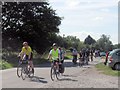 A cycling club take a spin through Cholesbury