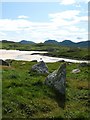 Rocks and beach at Carnais